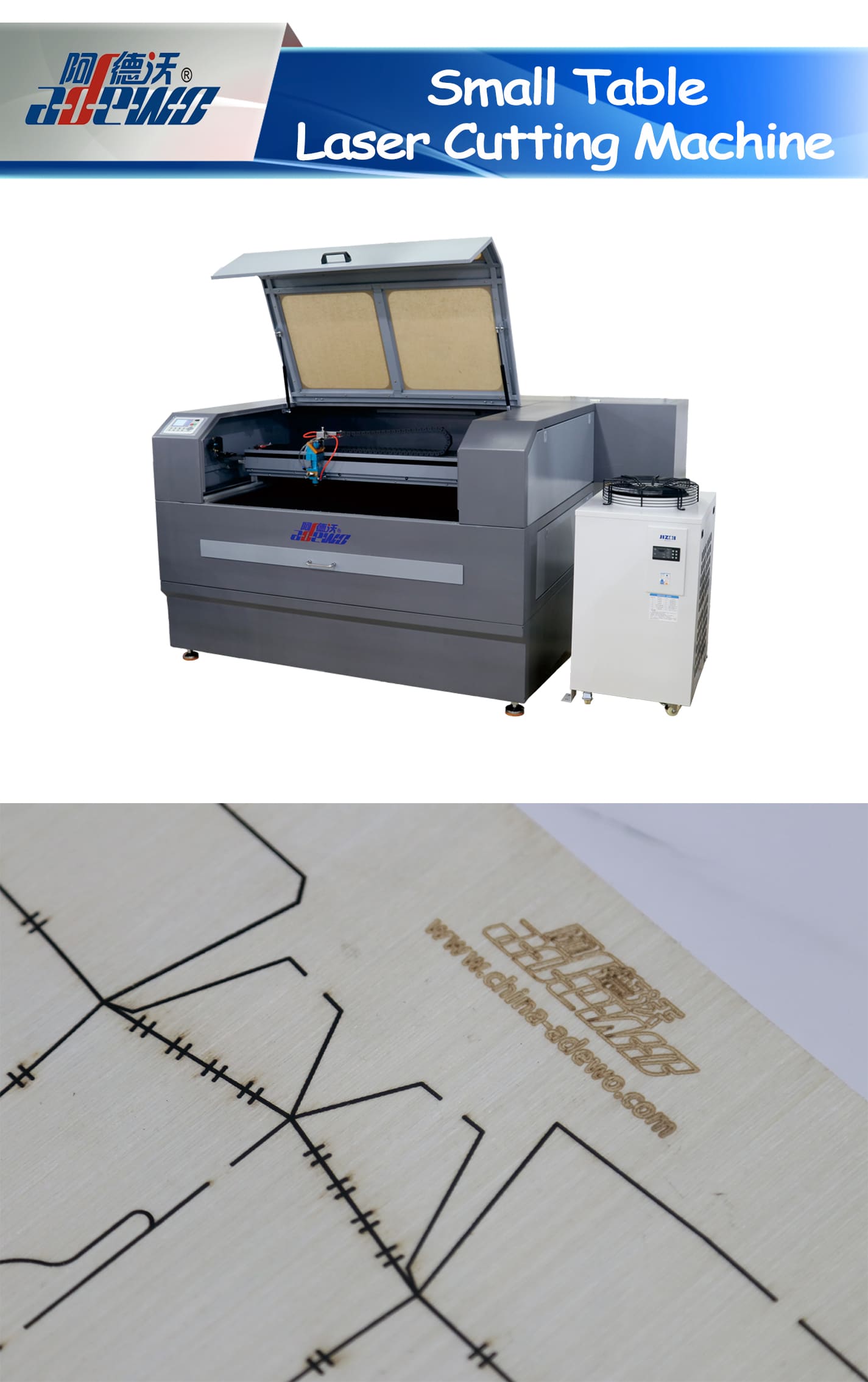 Macchina da taglio laser a tavola