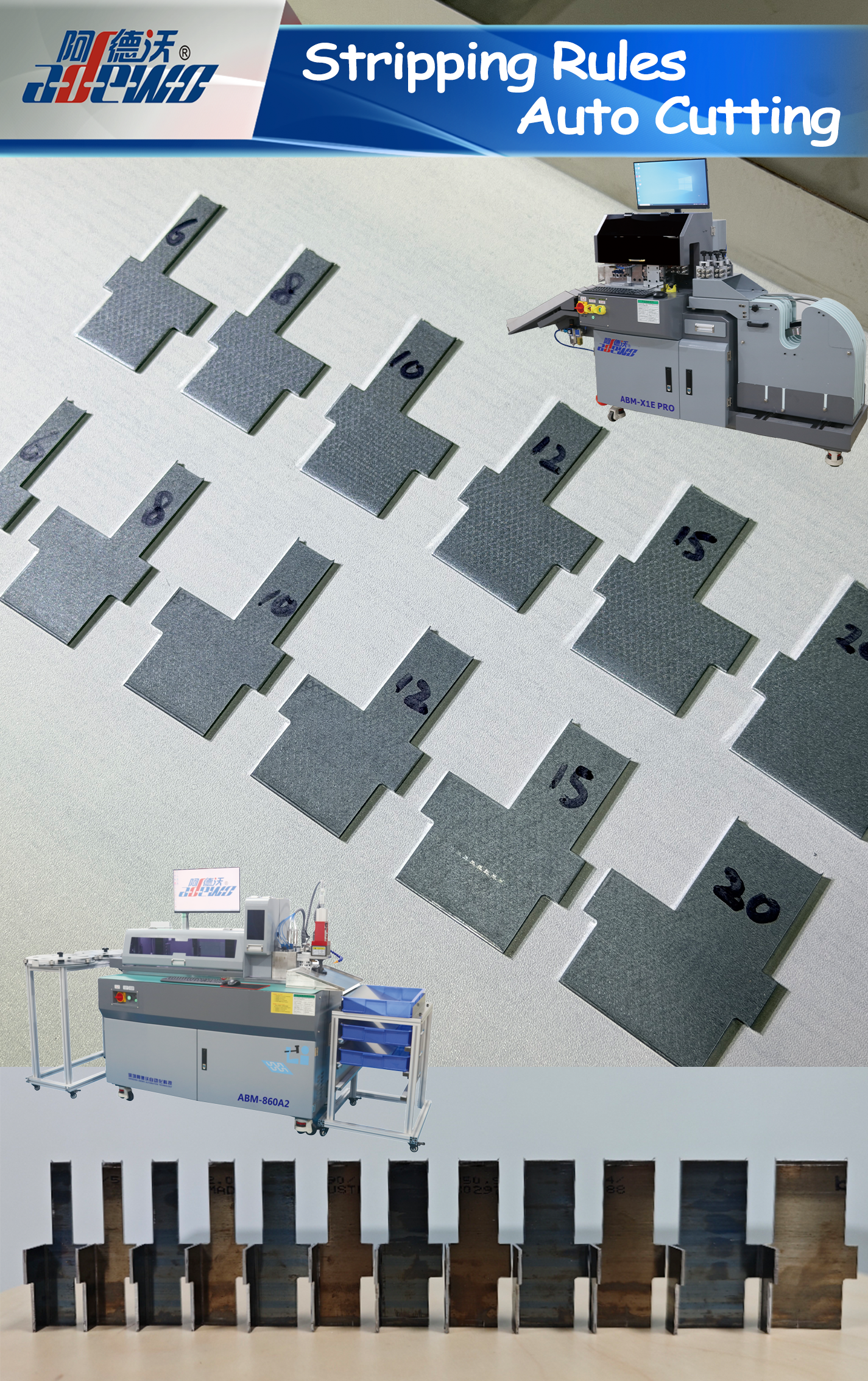 Taglio automatico delle regole di spelatura