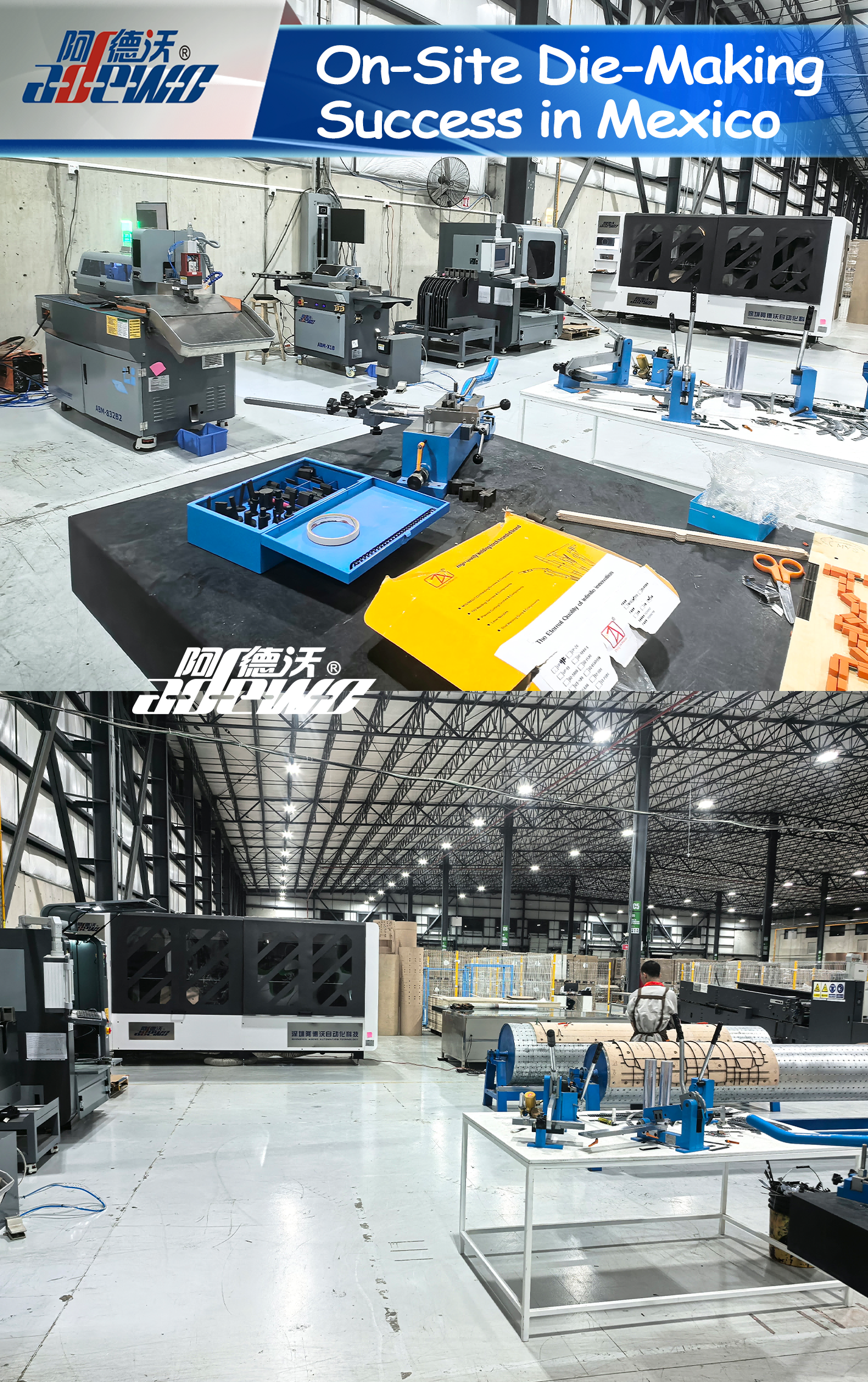 Successo nella produzione di stampi in loco in Messico