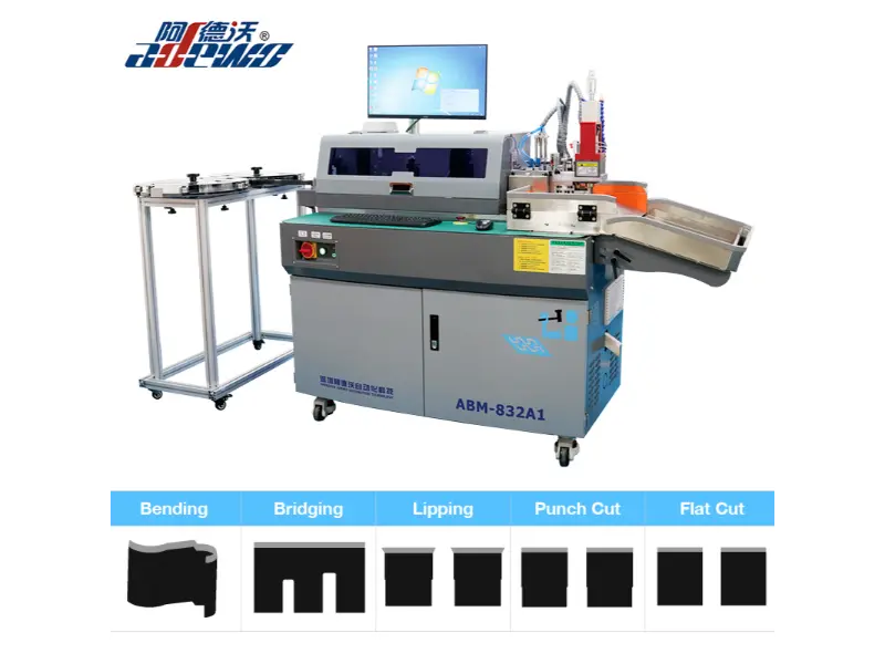 Macchina piegatrice automatica ABM-832 A1 per fustellatura
