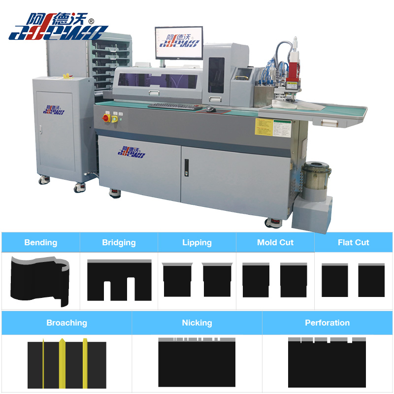 ABM-832C2 Macchina piegatrice automatica per fustellatrici multifunzionali in acciaio per fustellatrici certificate BOBST
