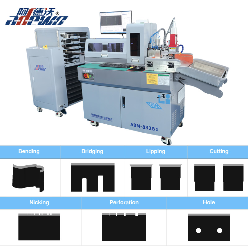 Scatole di imballaggio Acciaio Rule Auto Bender Machine