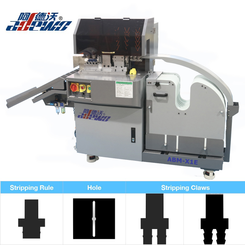 Macchina per taglio automatico dello strumento di stripping